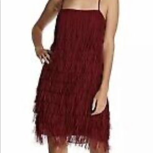 NWT Size 2 Nicole Miller Sexy Fringe Dress